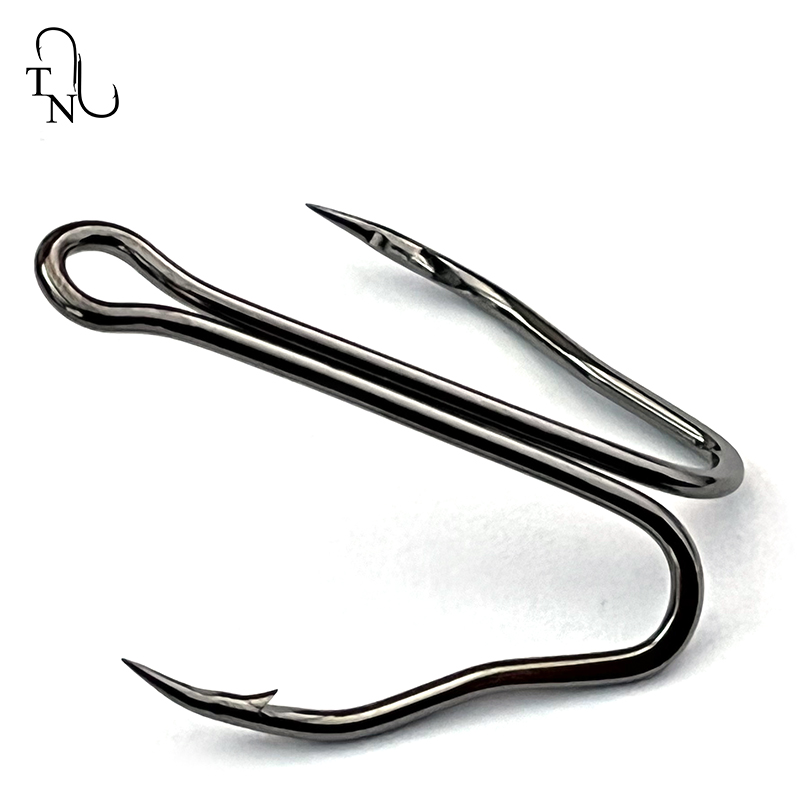 Fishing Hook Offset - TN112 10PCS 3551 High Quality Double