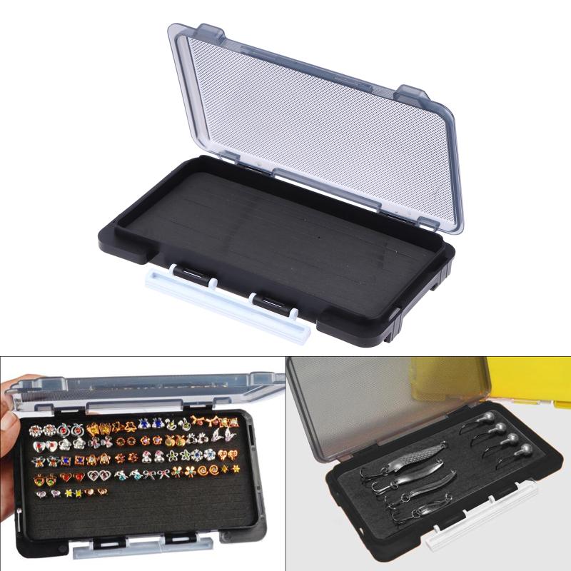 Fishing Hook Box - Portable Plastic Bait Storage Box, Sponge