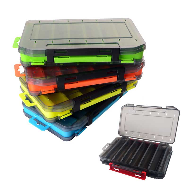 Fishing Hook Box - Fishing Tackle box 14 Compartments Fishing