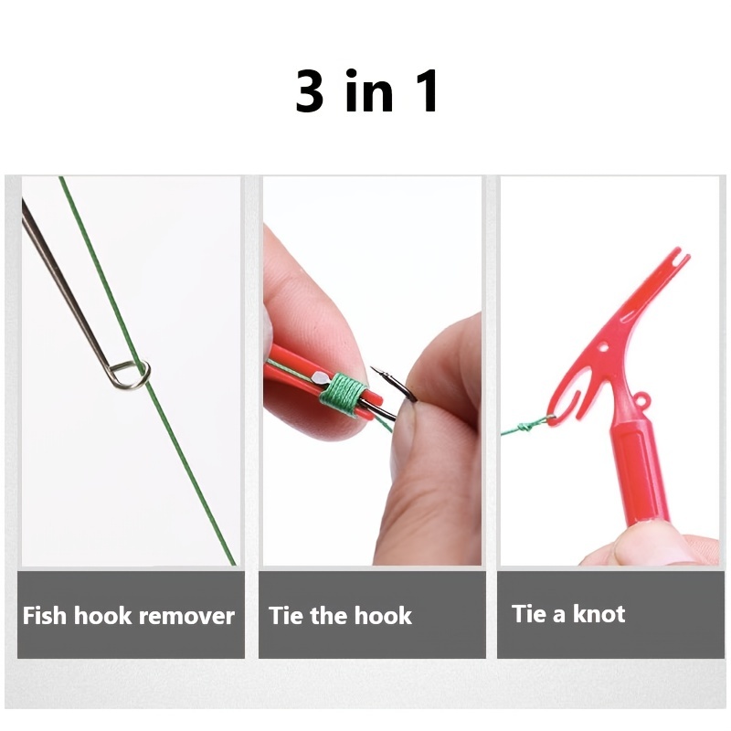 1pc 3 in 1 Extractor Fishing U - огляд і ціна Fishing Hook Sharpener