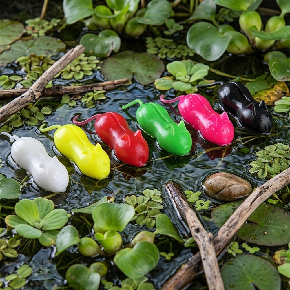 6PCS Floating Rat Lure for Sna - огляд і ціна Fishing Hook Weedless