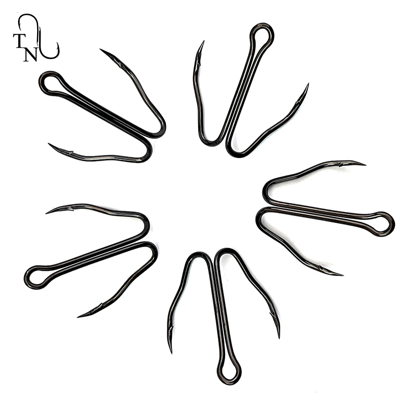 TN112 10PCS 3551 High Quality  - огляд і ціна Fishing Hook Offset
