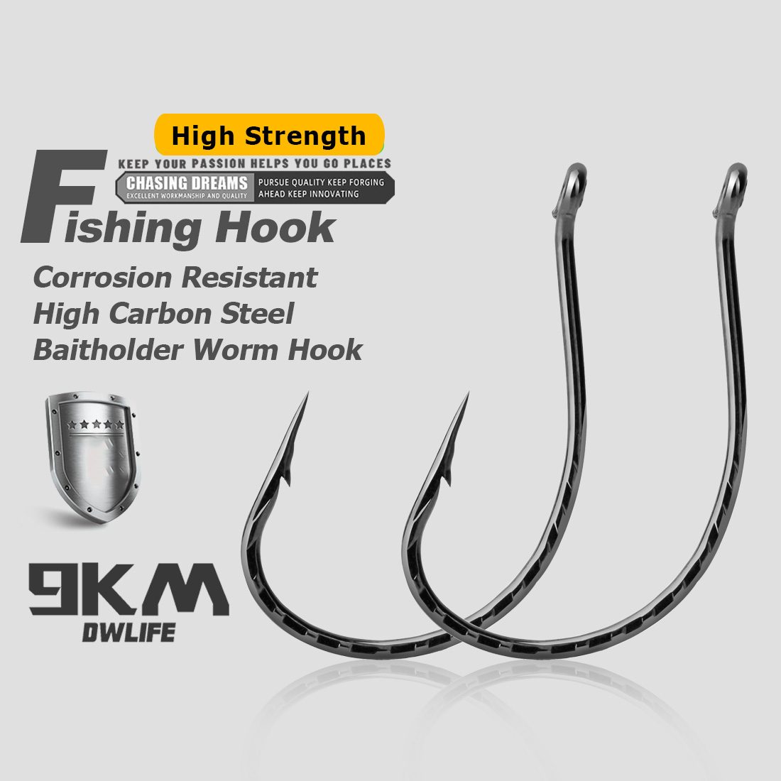 Drop Shot Hook Bass Fishing Ho - огляд і ціна Fishing Hook Offset