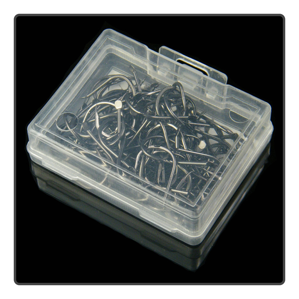 100 Pcs/Box KOISO Fish Hooks W - огляд і ціна Fishing Hook Offset