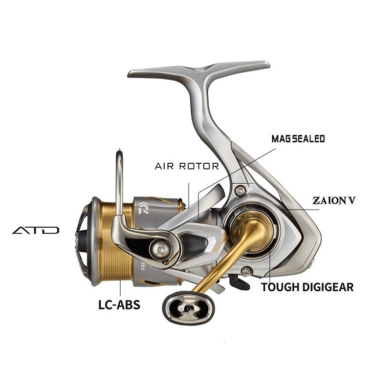 DAIWA 21 FREAMS LT Spinning Fi - огляд і ціна Daiwa Reel Bg