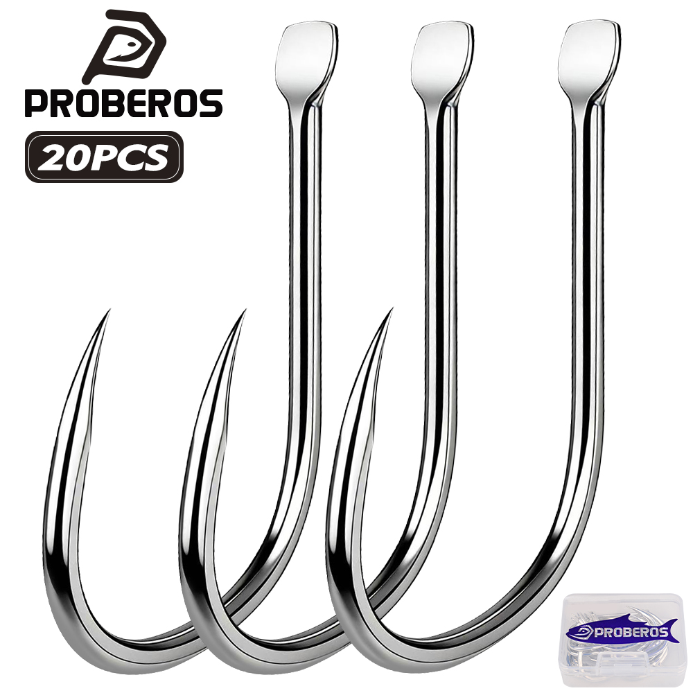 Proberos 20PCS/BOX High Carbon - огляд і ціна Fishing Hook Circle