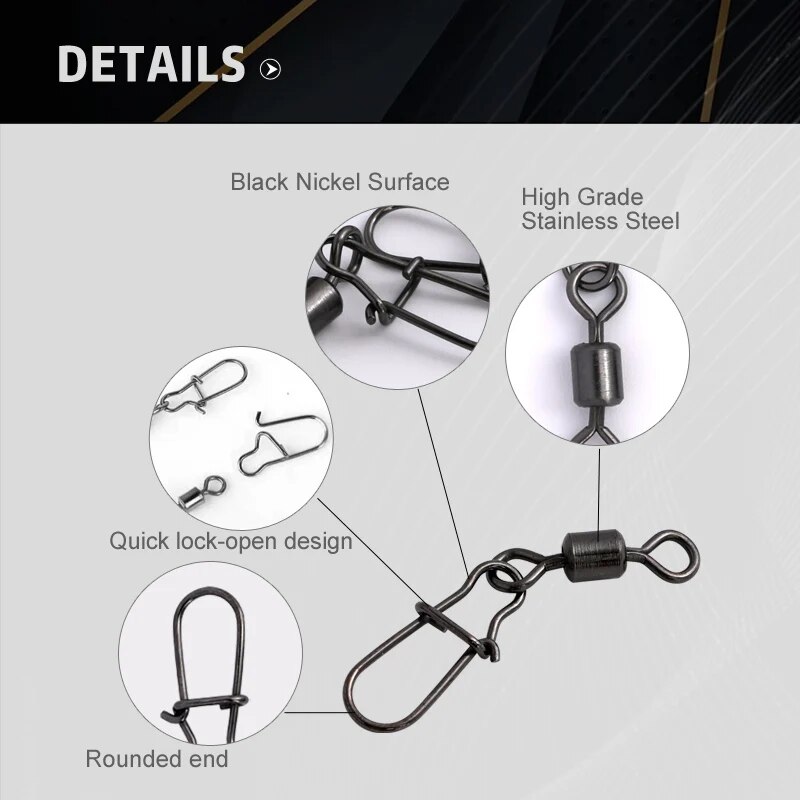 50pcs/box Stainless Steel Fish - огляд і ціна Fishing Hook Box