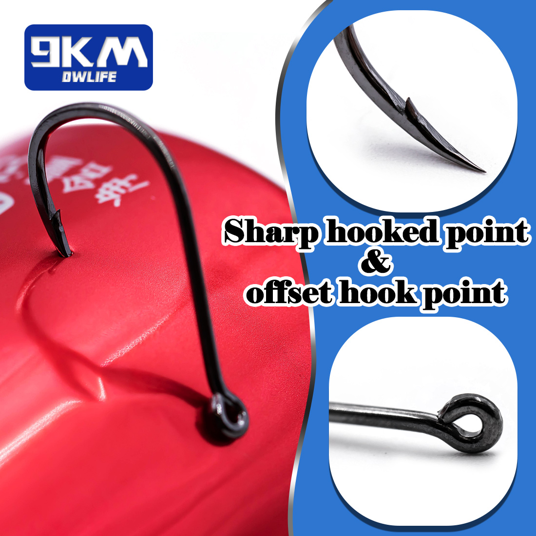 9KM Iseama Fishing Hooks 50~20 - огляд і ціна Fishing Hook Circle