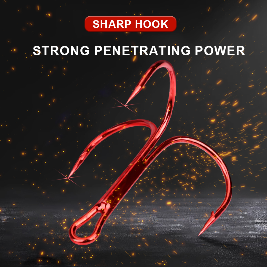 Fishing Hook High Carbon Trebl - огляд і ціна Fishing Hook Offset